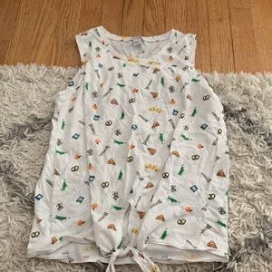 J-Crew Womens Pajama Tank